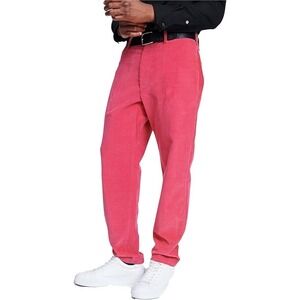 Rag & Bone Daniel Pink Corduroy Chino Pants Men 32x30 (Tag 31) Tapered $325